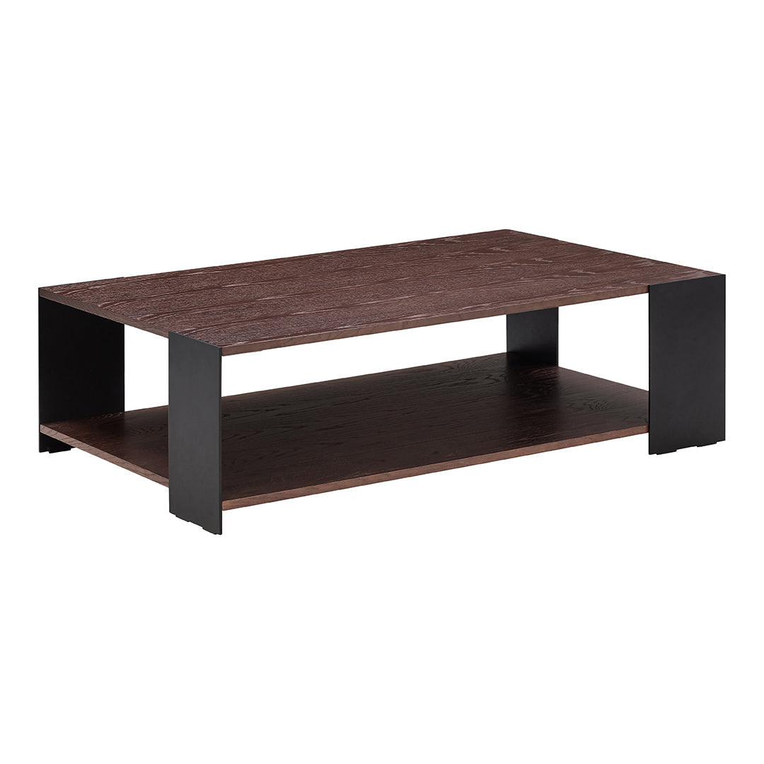 Industrial Style Cinder Block Coffee Table - Modern DIY Furniture for Living Room, Office & Outdoor Use - Sturdy Concrete Block Table (Module 32)