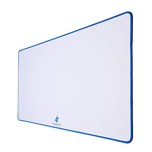 ANUBISGX 68 Color/Size Options XXL Gaming Mouse Pad (48x24 Inch) - Premium Waterproof Non-Slip Desk Mat with Blue Stitching for PC, Computer & Office Use | Ideal for Gamers, Graphic Designers & Home Office Setup