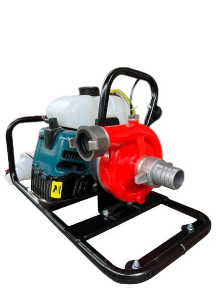 AIKO WP 100G 100cc 2-Stroke Gasoline Portable Fire Fighting Water Pump - High Pressure Fire Extinguisher for Emergency, Wildfire Protection & Farm Irrigation