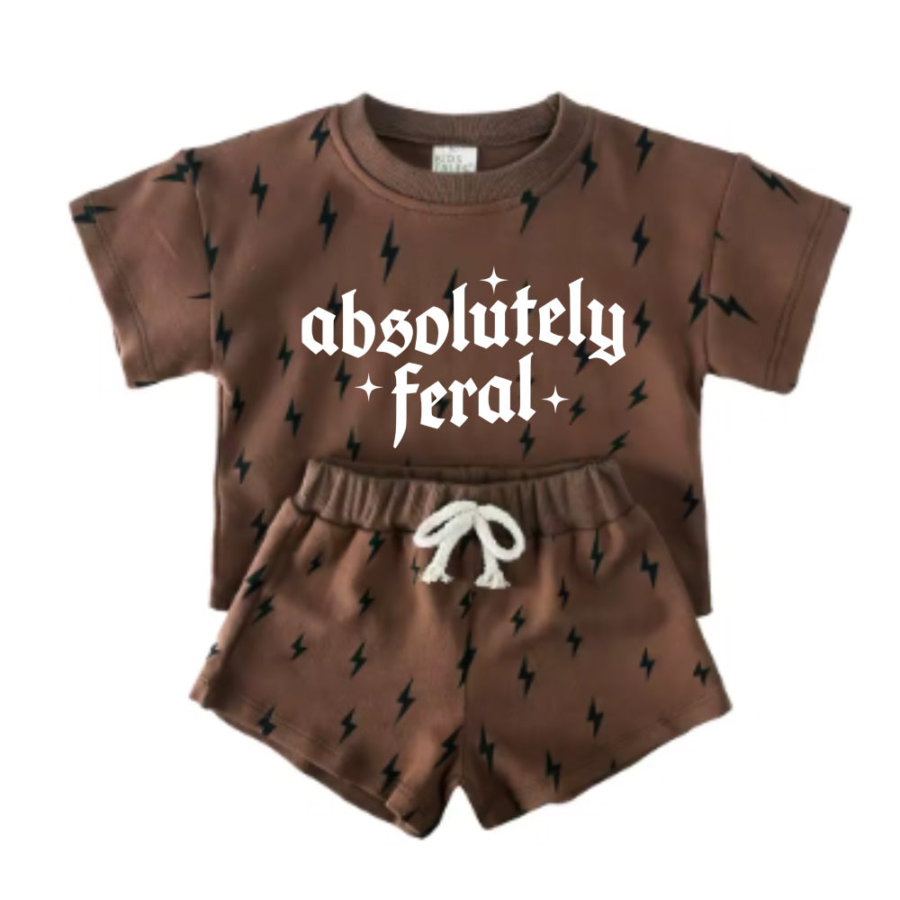 Absolutely Feral Sun n' Fun 2 Piece Swimsuit Set - Trendy Bikini for Beach, Pool & Summer Vacations