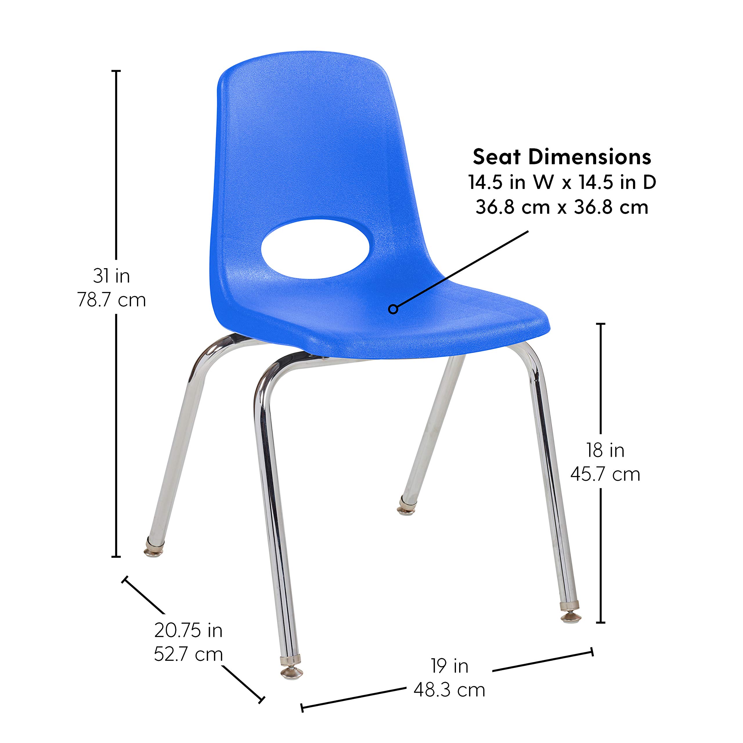 Adjustable Student Activity Tables & Chairs Set for Classroom - 30x18
