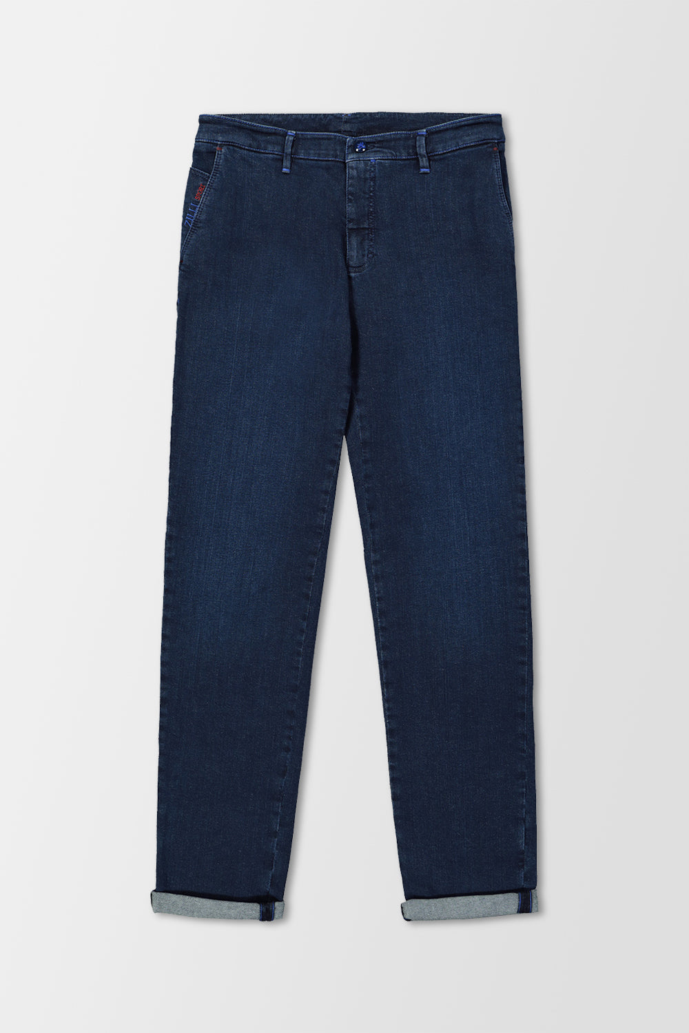 Zilli Blue Jeans for Men - High Quality Stretch Denim Jeans | Comfortable & Stylish for Casual Wear, Work & Everyday Outfits