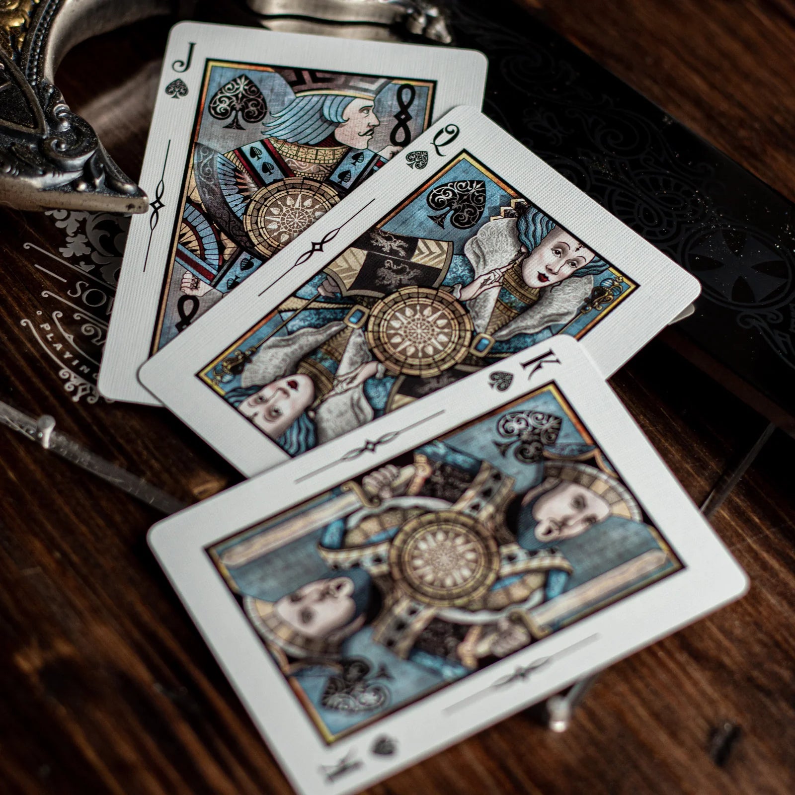 Premium Sovereign Playing Cards - Elegant White Deck for Poker, Magic Tricks & Cardistry | Perfect for Game Nights, Professional Performances & Collectors