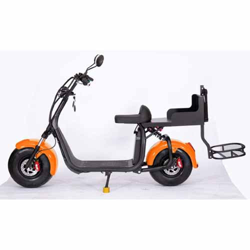 2000W 60V Electric Fat Tire Trike - 3 Wheel Scooter Moped Bike with Golf Rack, Similar to CityCoco Bike CT 3G - Perfect for Commuting, Golf Course Transport & Urban Adventure