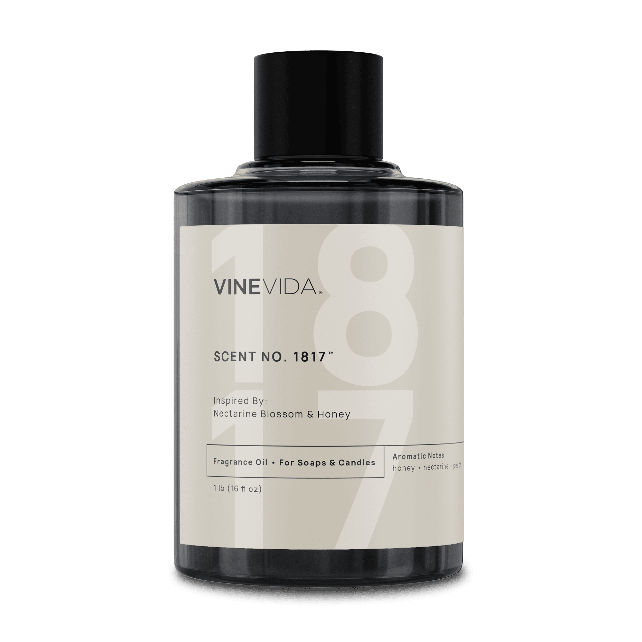 NO. 1817 Nectarine Blossom & Honey Fragrance Oil for Soap Making & Candle Making - Inspired by Jo Malone, Long-Lasting Scent for Home, Spa & DIY Crafts
