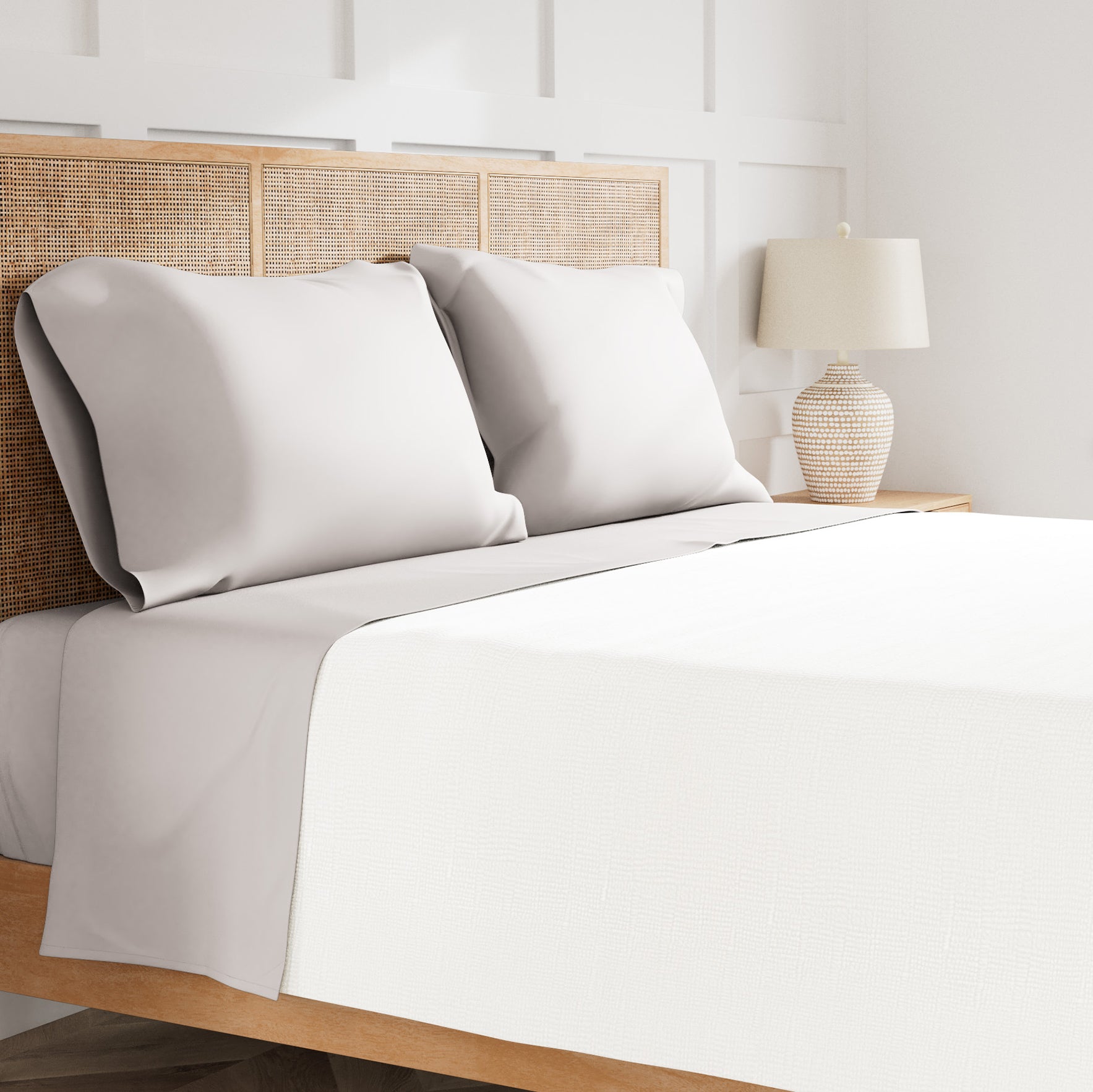 Premium Ready to Bed 2.0 Sheet Set - Soft Breathable Bedding for Ultimate Comfort - Perfect for Master Bedroom, Guest Room & Vacation Homes