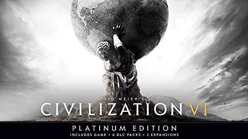 Sid Meier’s Civilization VI Platinum Edition - Nintendo Switch Digital Download Code | Strategy Game for Single & Multiplayer Gaming Sessions