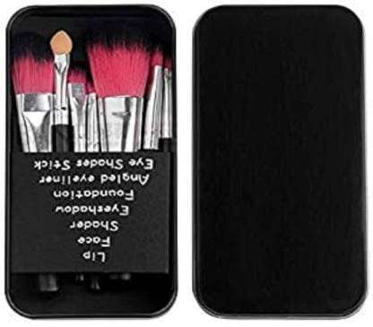 **SUNISA BB & CC Cream Foundation with Mushroom Head Air Cushion (20g) & 7-Piece Black Makeup Brush Set – Hydrating, Full Coverage, Portable for Travel & Everyday Makeup**