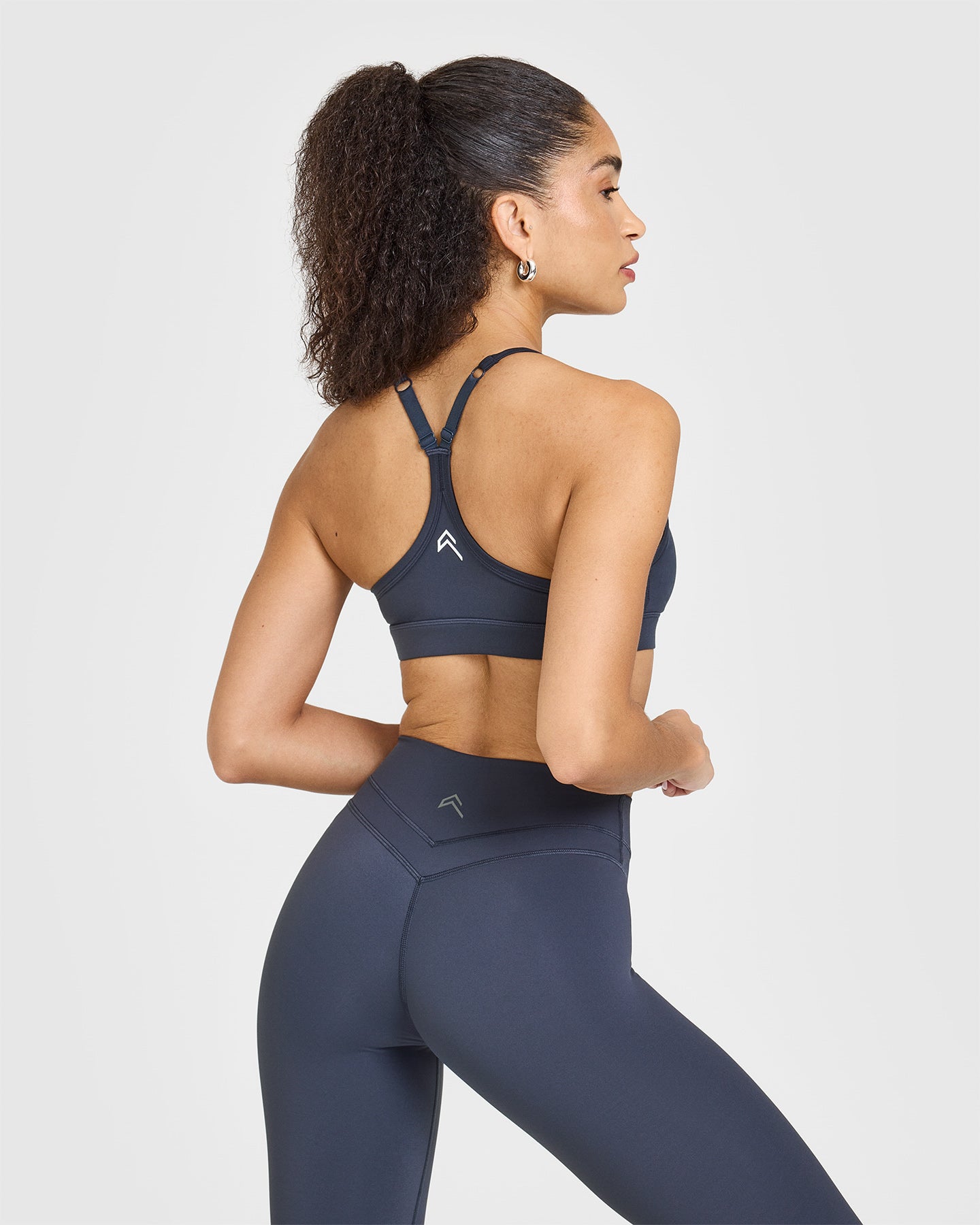 True Blue Women's Everyday Sports Bra - High Support, Comfortable & Breathable for Yoga, Running & Gym Workouts