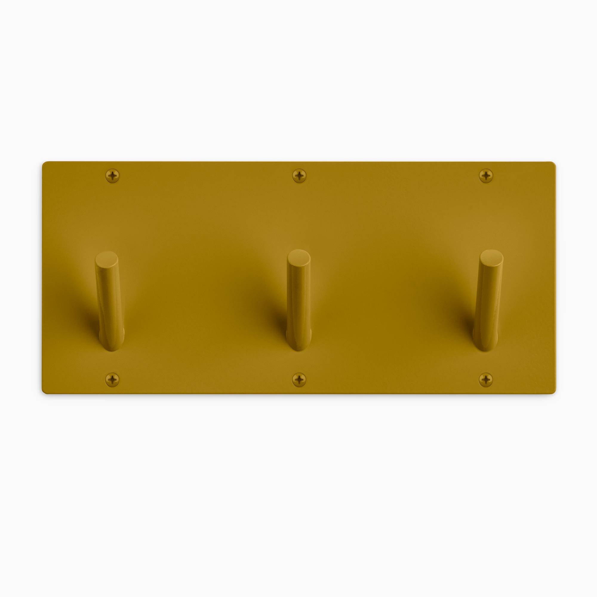 Peggy Square 3 Wall Hook - Rustic Decorative Hooks for Hanging Coats, Hats & Towels - Perfect for Entryway, Bathroom & Bedroom Organization