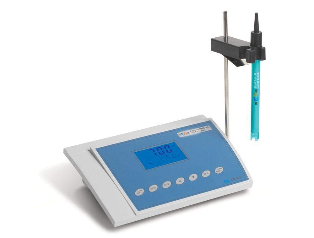 PHS-25 Digital LCD pH/mV/Temperature Meter with Electrodes - Professional Water Quality Tester for Aquariums, Pools, and Laboratories