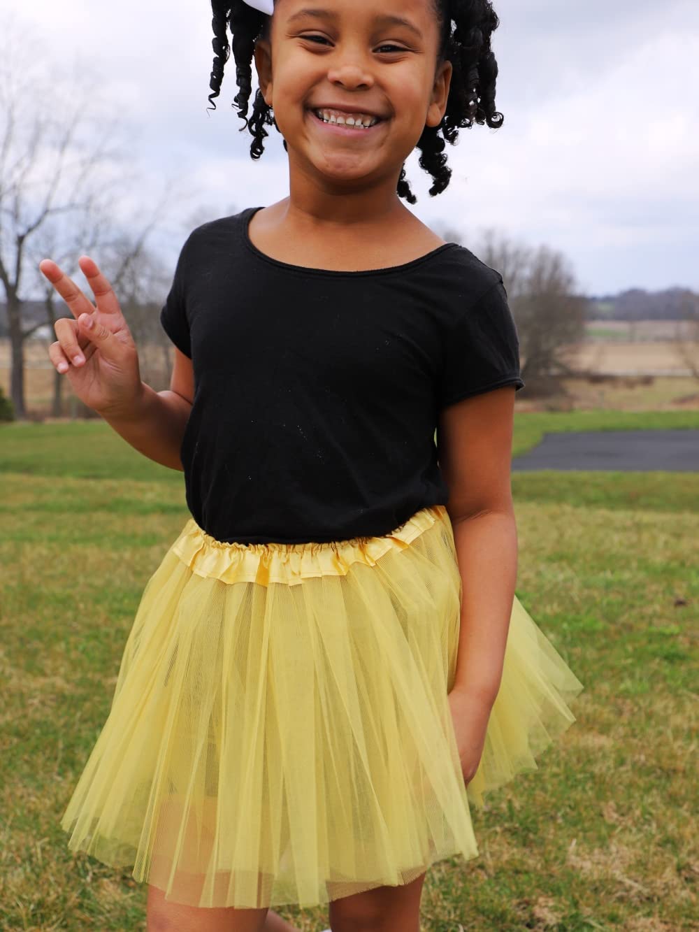 Ballerina Basic Girls Dance Dress - Princess Fairy Costume for Ballet Recital & Tutu Performance | Perfect for Dance Classes, Birthday Parties & Dress-Up Play
