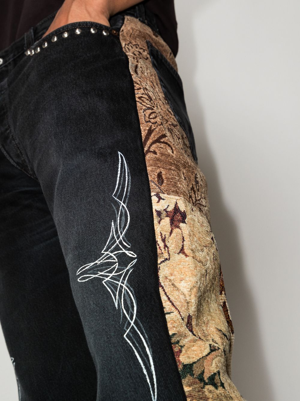 Children of The Discordance Black Jeans for Men & Women - Stylish Distressed Denim for Streetwear & Casual Outfits