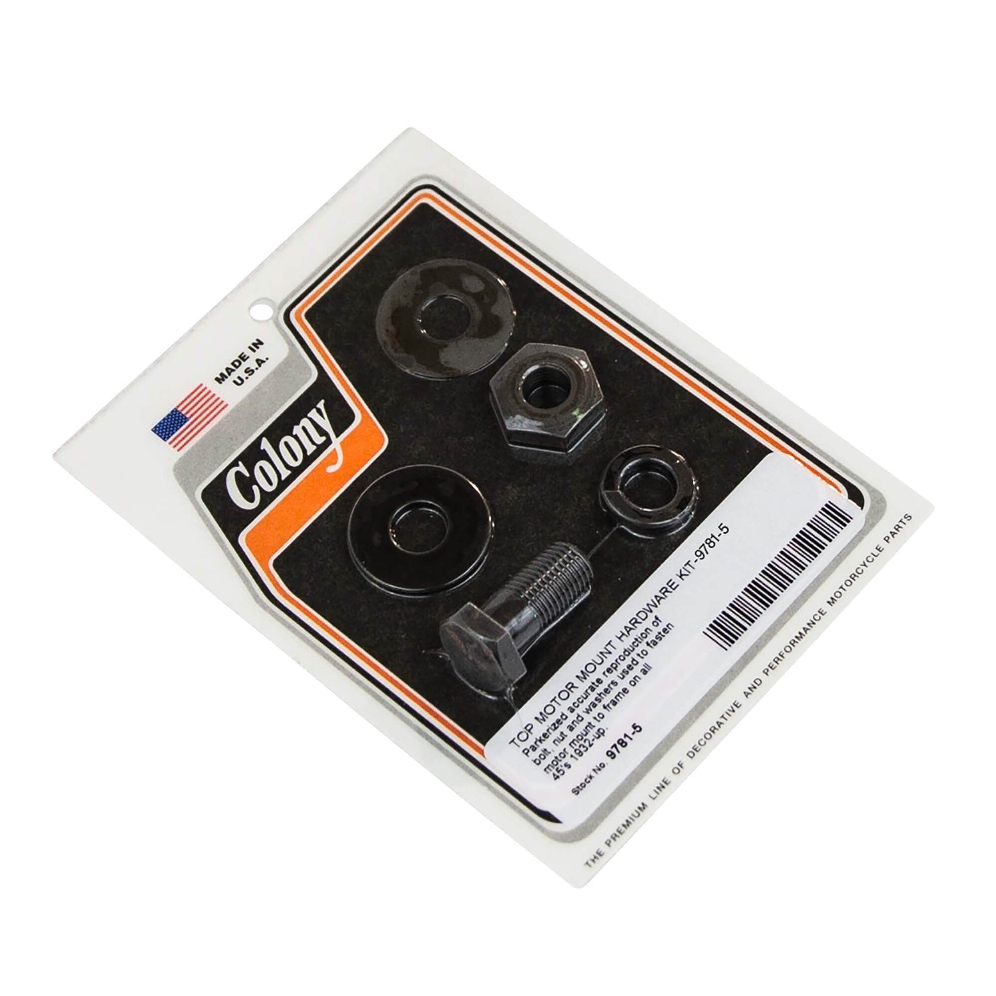 Top 5 Motor Mount Hardware Kit for 1932 & Up Harley Davidson 45's - Parkerized Finish - Durable Replacement Parts for Engine Stability & Smooth Ride