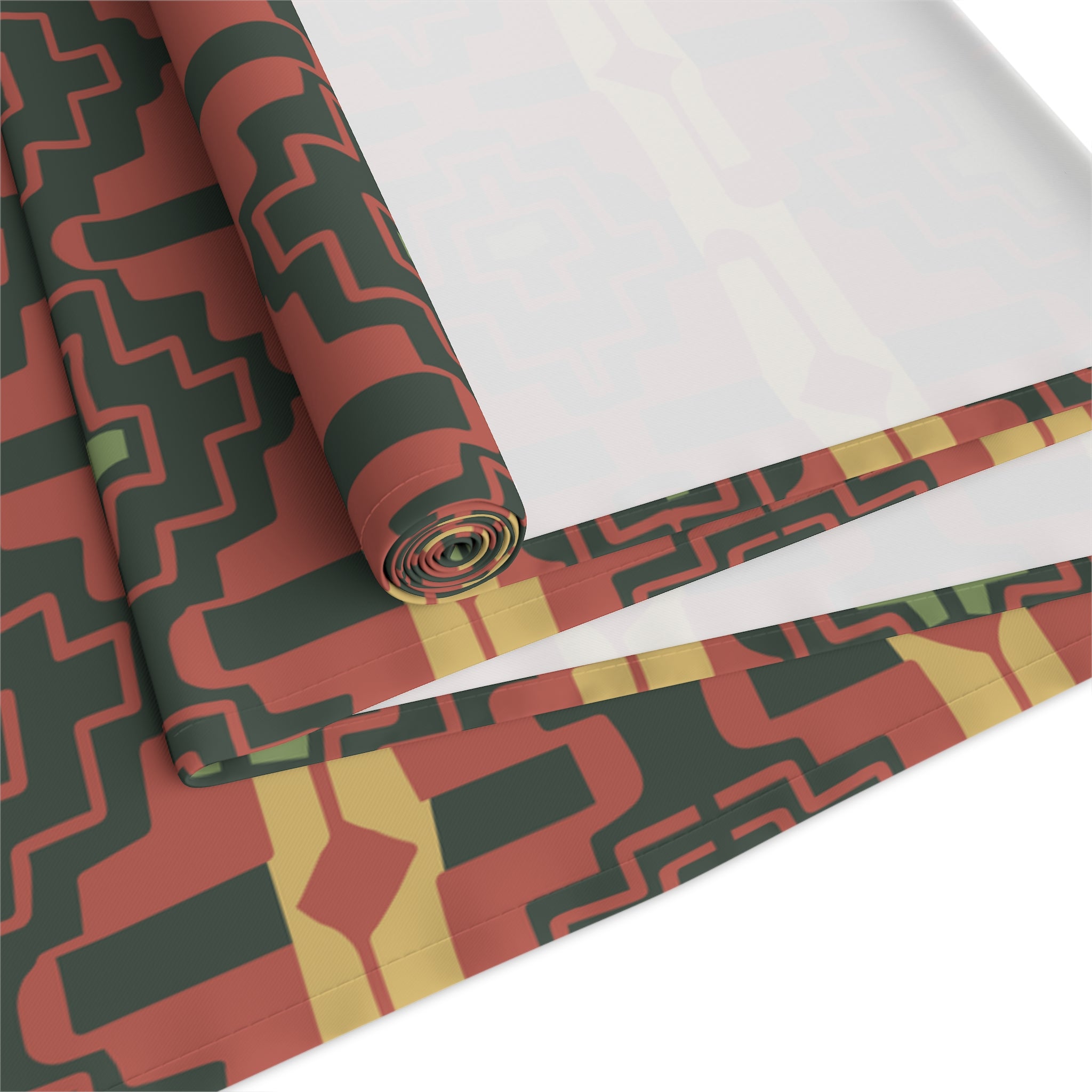Southwestern Table Runner - Cotton & Poly Blend Mohave Pass Print - 2 Sizes (12x72 & 16x90) - Perfect for Dining Tables, Buffets, and Kitchen Counter Decor