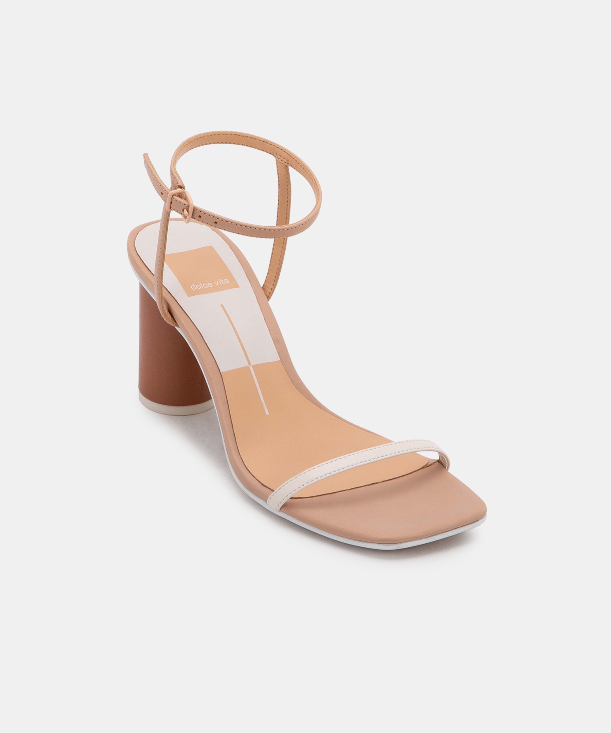 NAOMEY Women's Nude Multi-Color Leather High Heels - Comfortable Stiletto Pumps for Work, Party & Special Occasions
