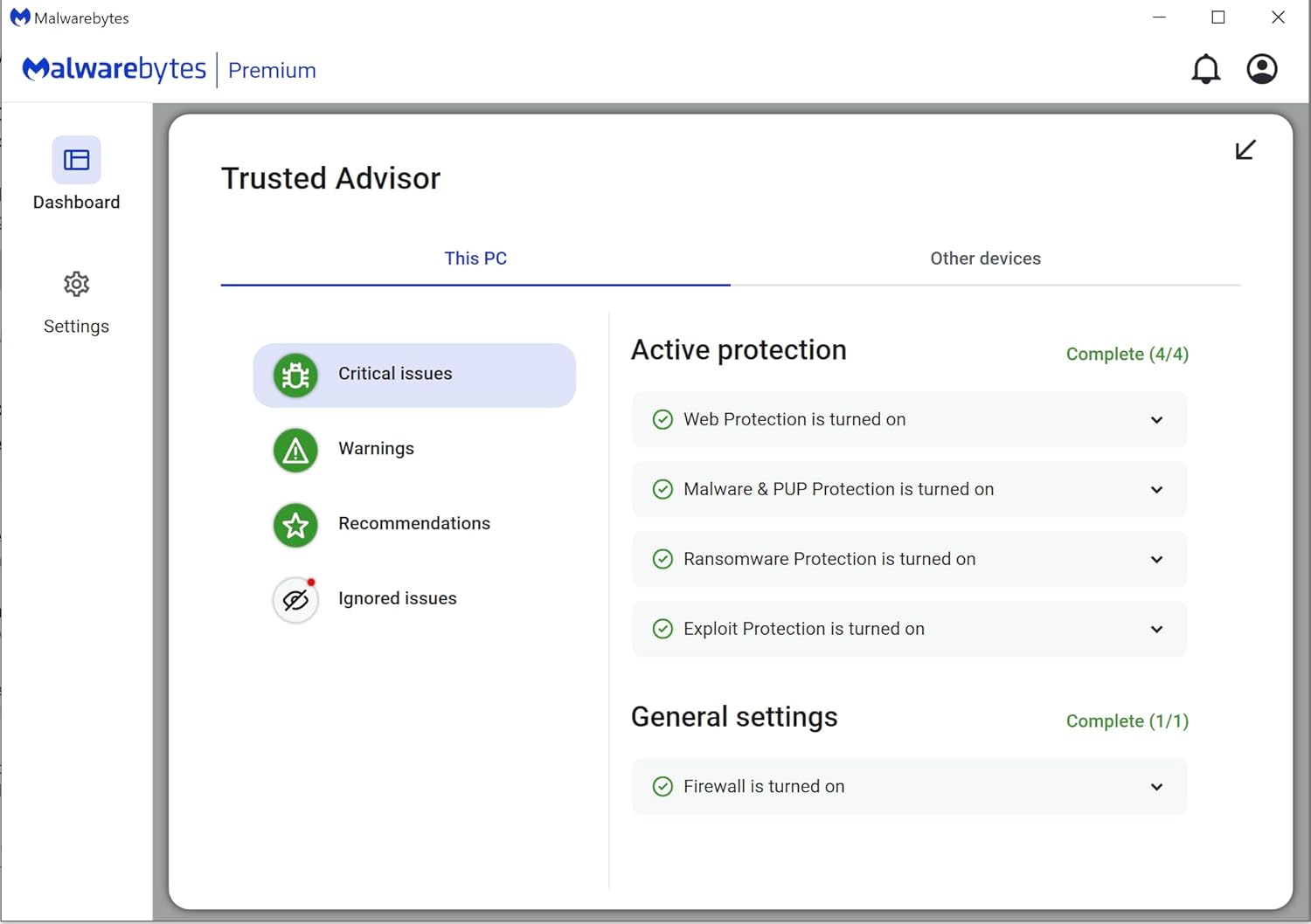 Malwarebytes Premium Antivirus Software - 1 Year Subscription | Real-Time Protection & Malware Removal for Windows & Mac | Secure Your PC, Laptop & Devices at Home & Work