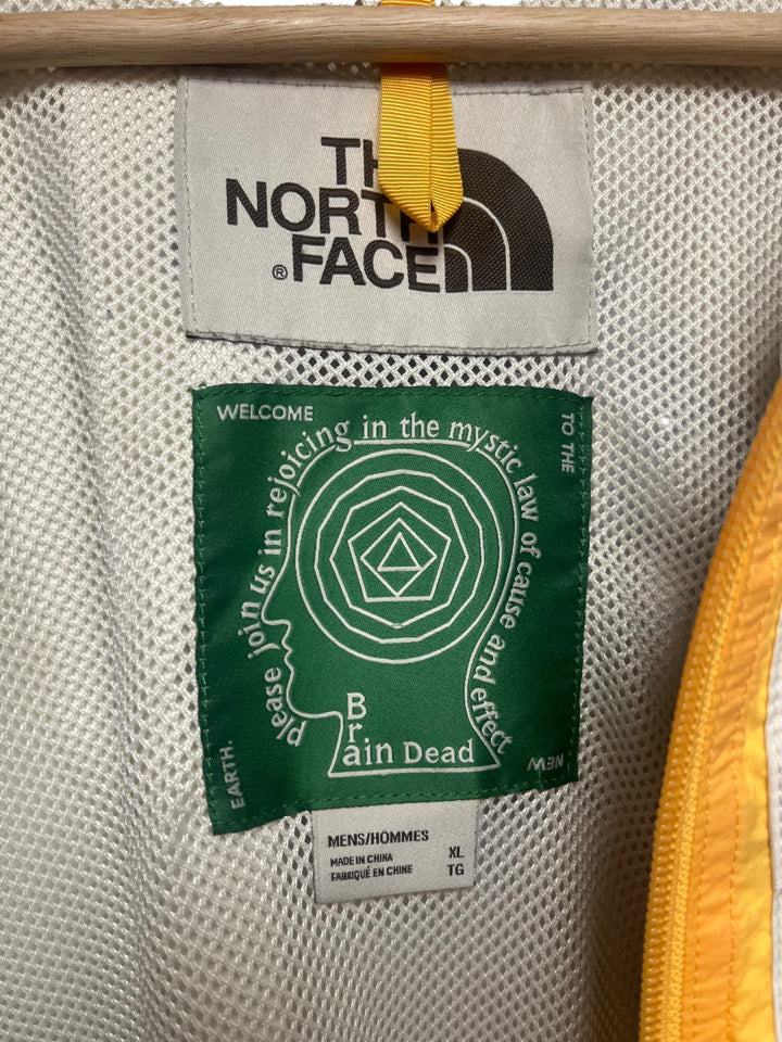 The North Face x Brain Dead Oversized Jacket for Men - XL Size | Waterproof Windbreaker for Hiking, Camping & Outdoor Adventures