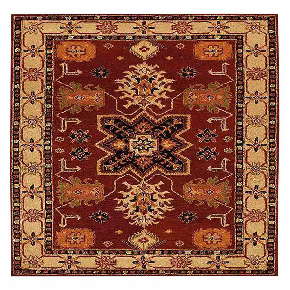 Premium Hand-Tufted Wool Rug - Soft & Durable for Living Room, Bedroom, or Nursery - Sarugh Luxury Home Decor