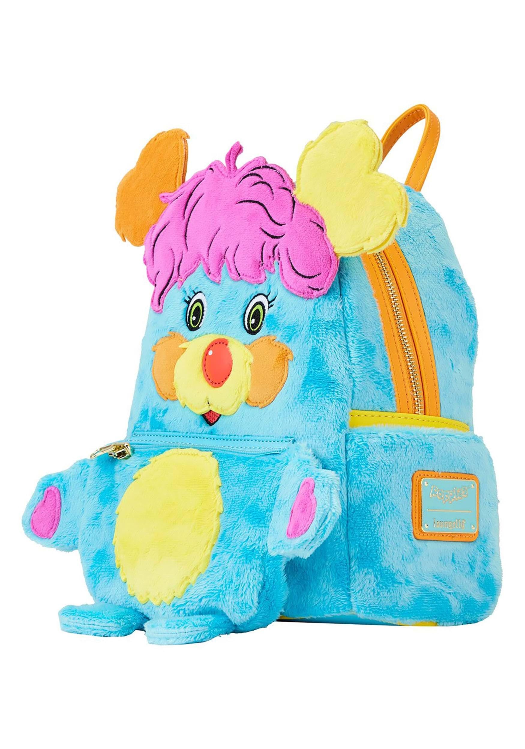 Loungefly Hasbro Popples Cosplay Plush Mini Backpack - Cute Collectible Disney Style Crossbody Bag for Women & Girls, Perfect for Theme Parks, Conventions & Everyday Use
