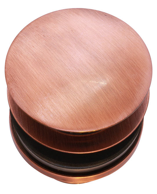 Copper Pop-Up Bottle Stopper with Vintage Design - Perfect for Wine, Olive Oil & Vinegar Bottles - Kitchen & Bar Accessory