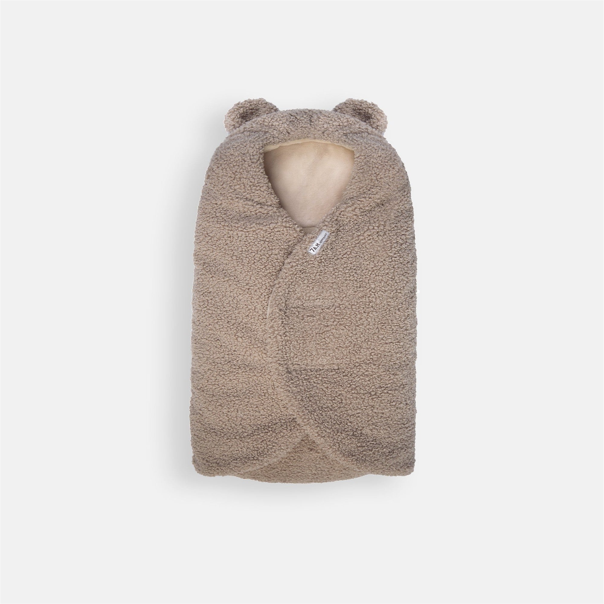 7AM Enfant Nido Teddy Baby Carrier - Soft & Comfortable Infant Sling for Newborns to Toddlers - Perfect for Hands-Free Parenting, Shopping & Outdoor Adventures