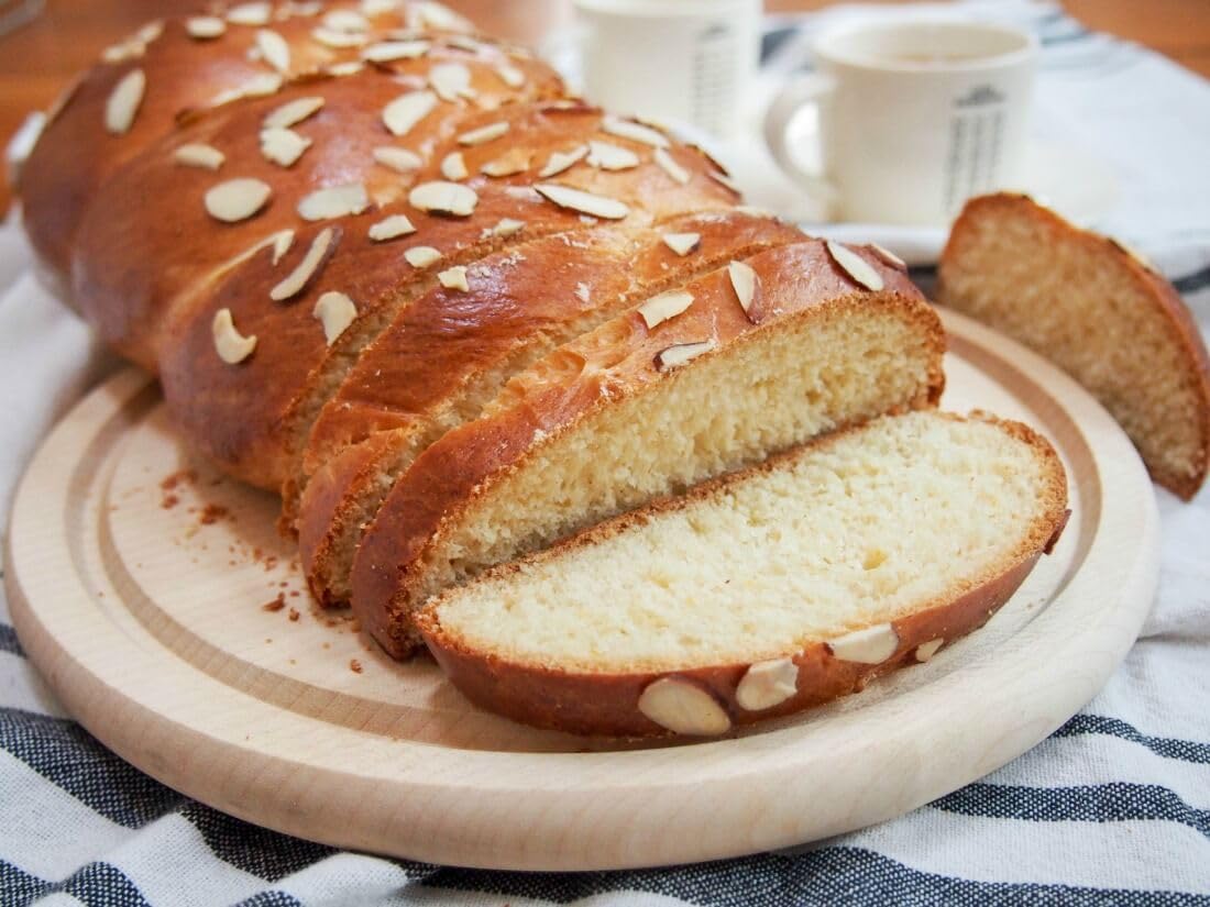 Greek Easter Tsoureki - Traditional Mastic Sweet Bread for Holiday Celebrations | Perfect for Easter Gatherings, Gift Giving & Family Breakfast