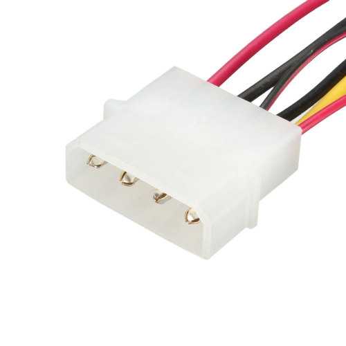 12V 80mm 4 Pin Blue LED PC Cooling Fan - Quiet Computer Case Fan with Neon Lights for Gaming PC, Desktop, and Case Modding