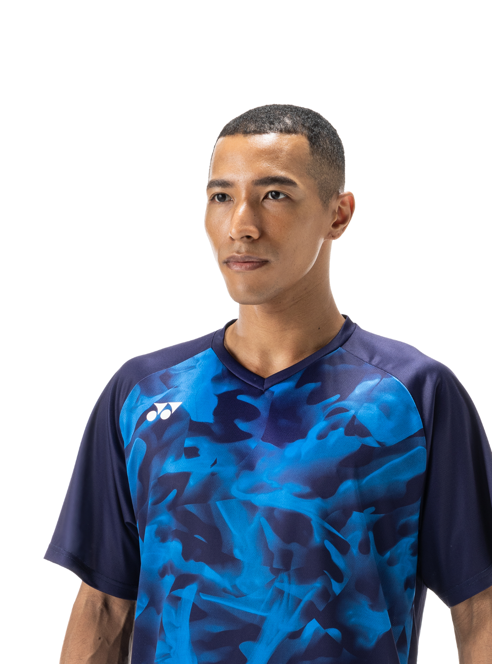 Yonex YM0033EX Men's Crew Neck Team Shirt - Breathable Performance Tennis & Badminton Jersey for Sports & Training - Perfect for Gym, Club Matches & Casual Wear