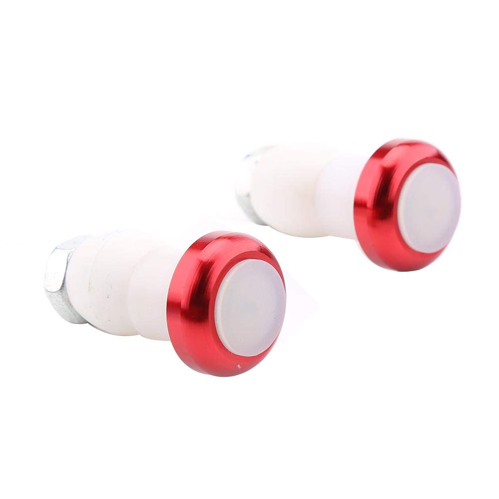 Bike Handlebar Turn Signal Lights - LED Handlebar End Indicator Grip Plug Lights for Motorcycle & Bicycle Safety Accessories | Perfect for Night Riding, Urban Commuting & Road Safety