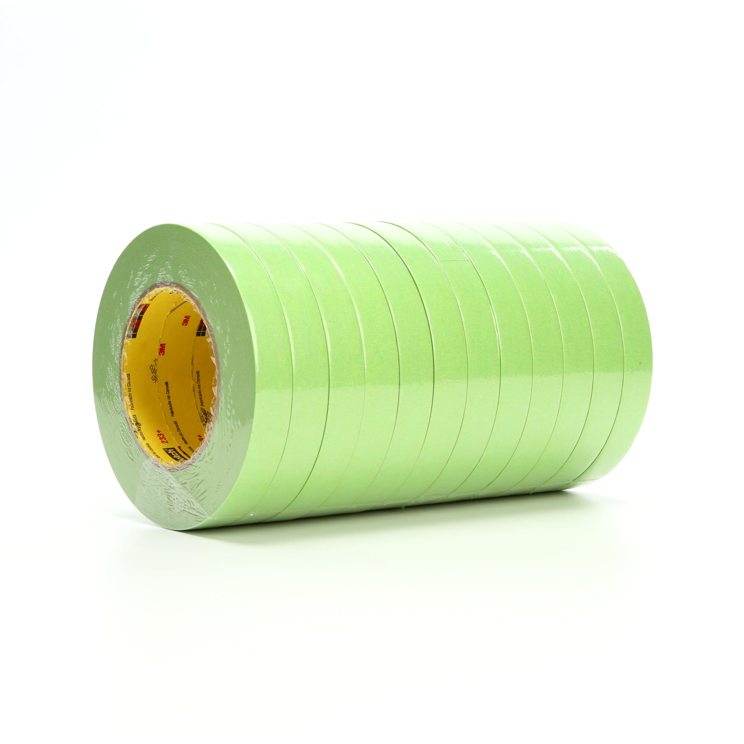 3M Scotch Performance Masking Tape 233+ (26334) - 18mm x 55m Green Painters Tape | Flexible, Moisture Resistant, Premium Paper Backing | 48 Rolls Pack | Ideal for Painting, DIY Projects & Home Renovations