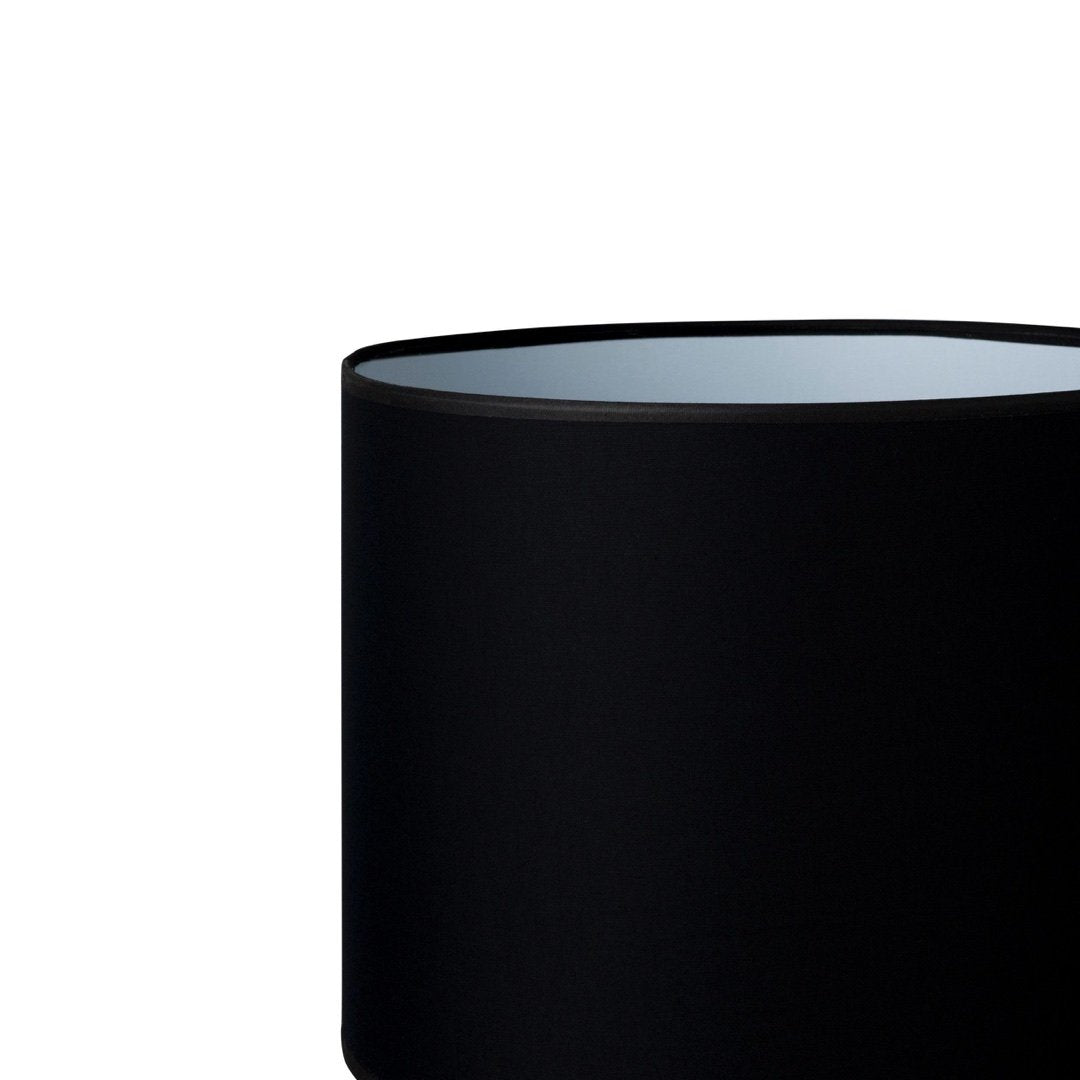 6.8.7 Tapered Lamp Shade in Classic Black (C1) - Perfect for Table Lamps, Floor Lamps & Home Decor