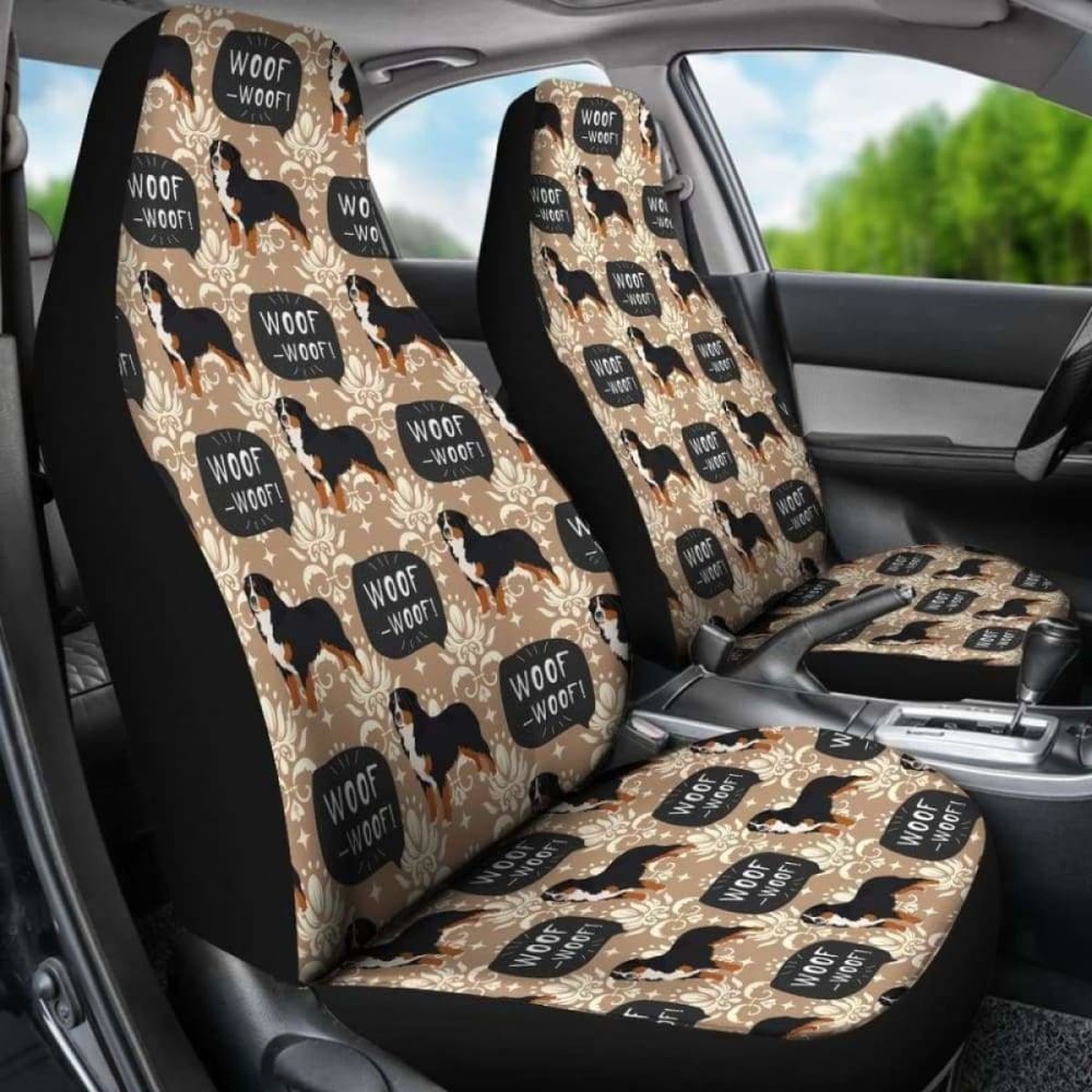 Premium Bernese Mountain Dog Car Seat Covers - Waterproof & Nonslip Pet Seat Protector for Cars, SUVs & Trucks | Perfect for Travel, Daily Commute & Outdoor Adventures with Your Dog