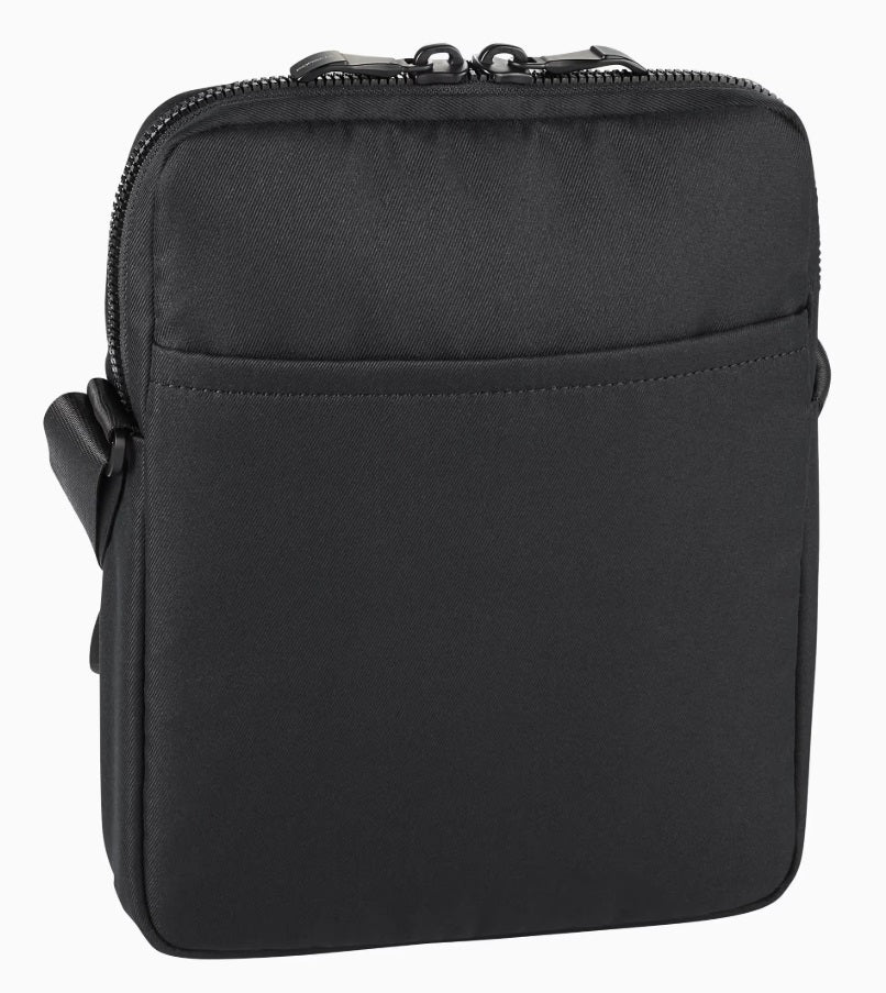 Porsche Genuine Leather Shoulder Bag for Men & Women - Stylish & Durable Crossbody Bag - Perfect for Travel, Work & Everyday Use