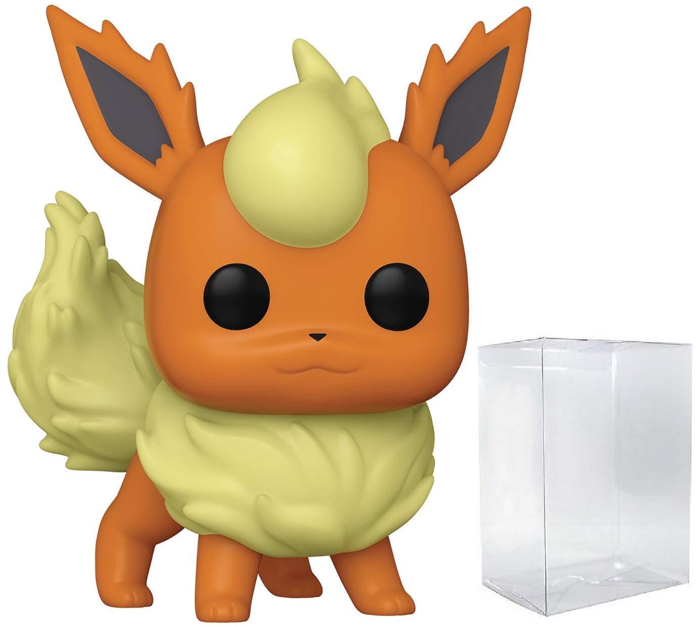 Funko Pop! Vinyl Figure - Pokémon Flareon Collectible with Pop Box Protector Case | Perfect for Gaming Rooms, Anime Collections & Pokémon Fans Gifts