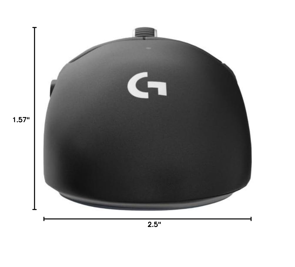 Logitech G PRO X SUPERLIGHT 2 Wireless Gaming Mouse - 60g Ultra-Lightweight, 5 Programmable Buttons, 44K DPI Optical Sensor, 8K Hz Polling Rate, USB-C Charging for PC & Mac - Perfect for Esports, FPS & Competitive Gaming
