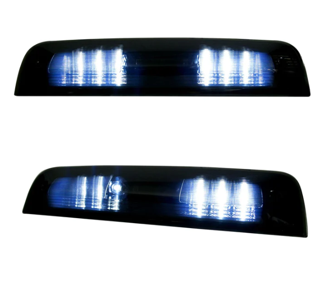 GMC Sierra & Chevy Silverado 1999-2006 3rd Brake Light Kit - Smoked LED Tail Light Replacement - High Visibility & Durable for Trucks - Perfect for Night Driving & Off-Road Adventures