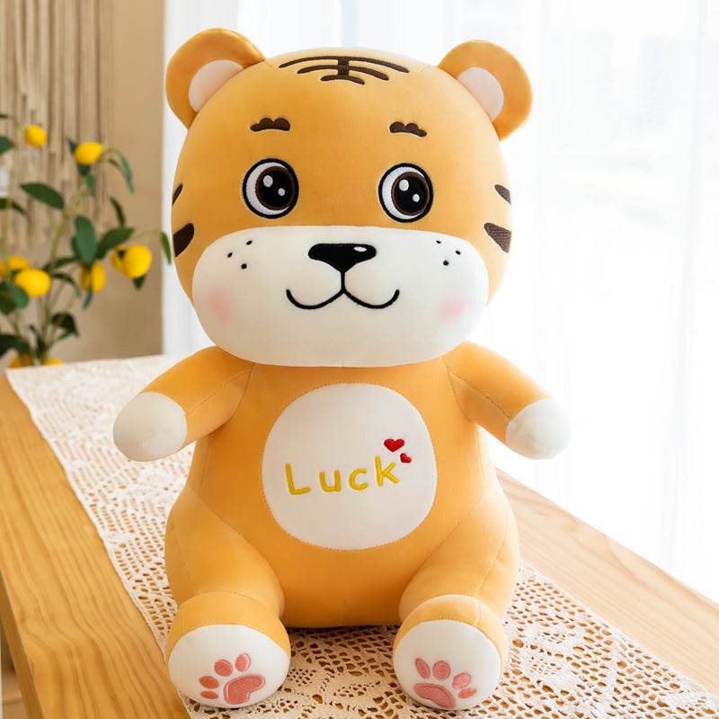 Adorable Kawaii Baby Tiger Plush Toy - Cute Stuffed Animal for Kids, Soft Plushie Gift for Baby Shower, Birthday & Nursery Decor | Perfect for Cuddling, Playtime & Room Decoration