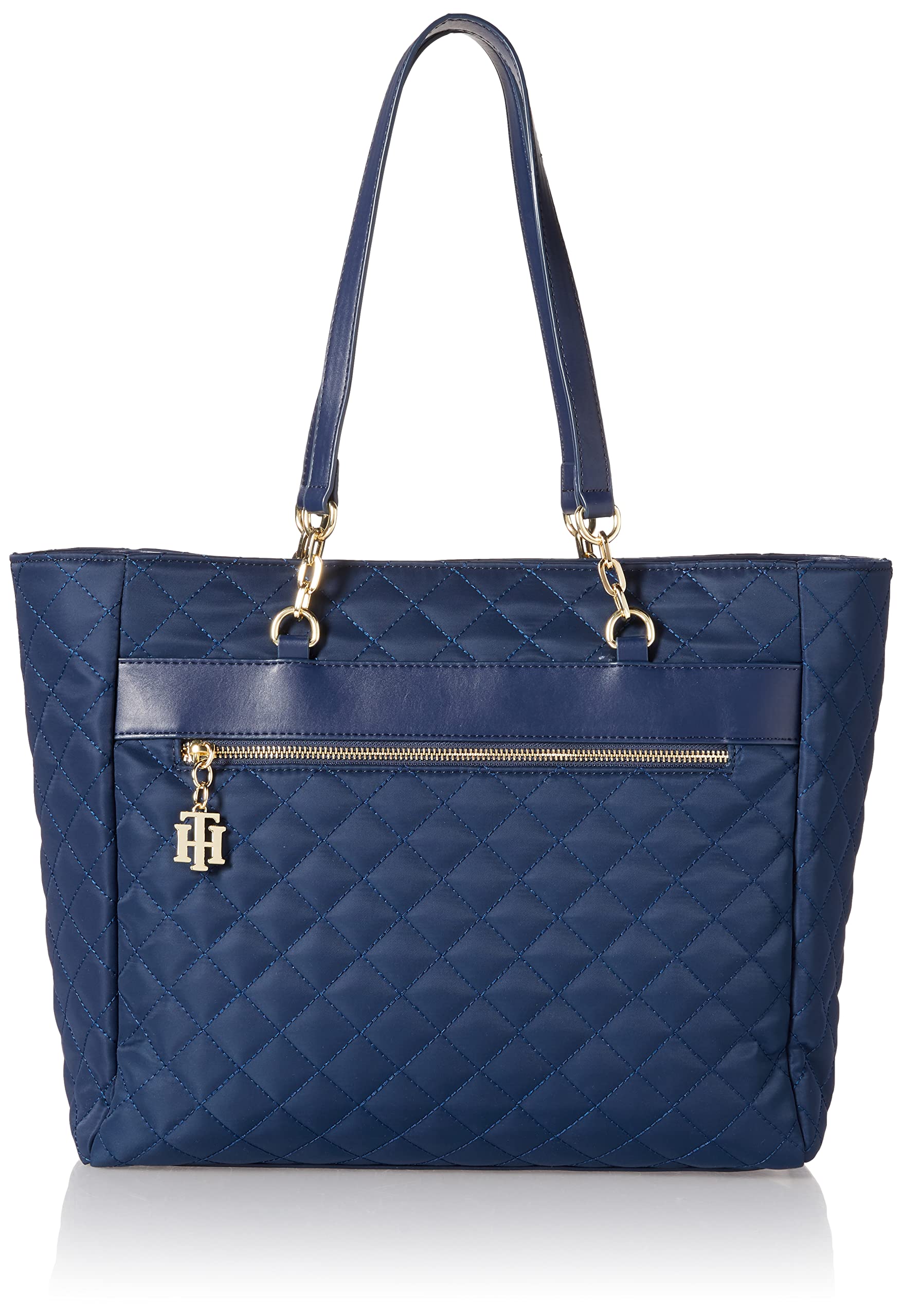 Tommy Hilfiger Women's Charming Tote Bag - Stylish Designer Handbag for Work, Travel & Everyday Use