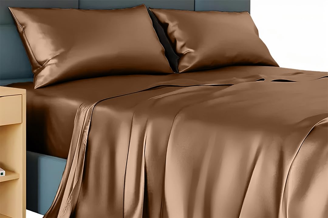 Luxury Crinkle Crushed Venice Velvet Duvet Cover Set with Sherpa Quilt & 2 Pillowcases - Queen Size Soft Bedding in Vibrant Orange for Cozy Bedroom Decor & Winter Warmth