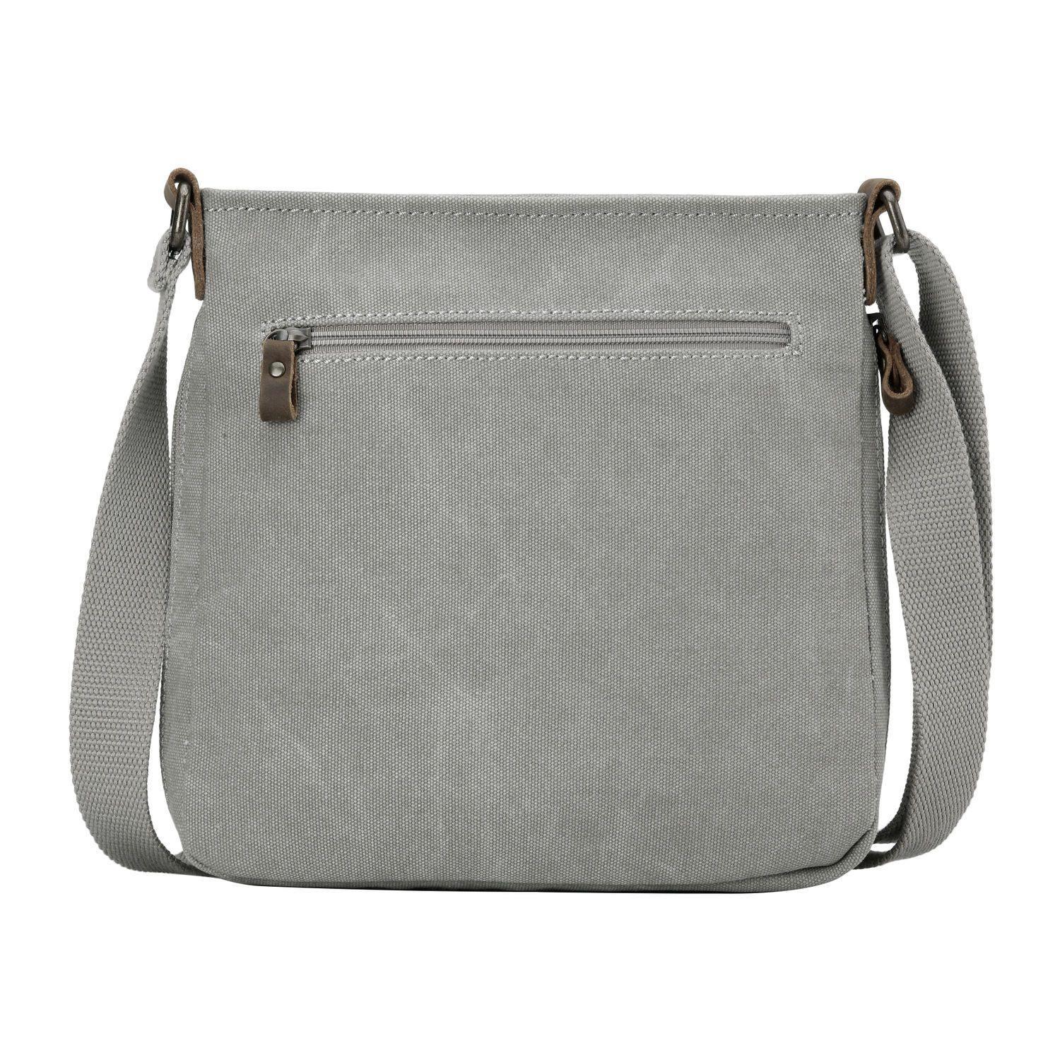 Troop London Classic Canvas Crossbody Bag for Men & Women - Stylish & Durable Shoulder Bag for Travel, Work & Everyday Use