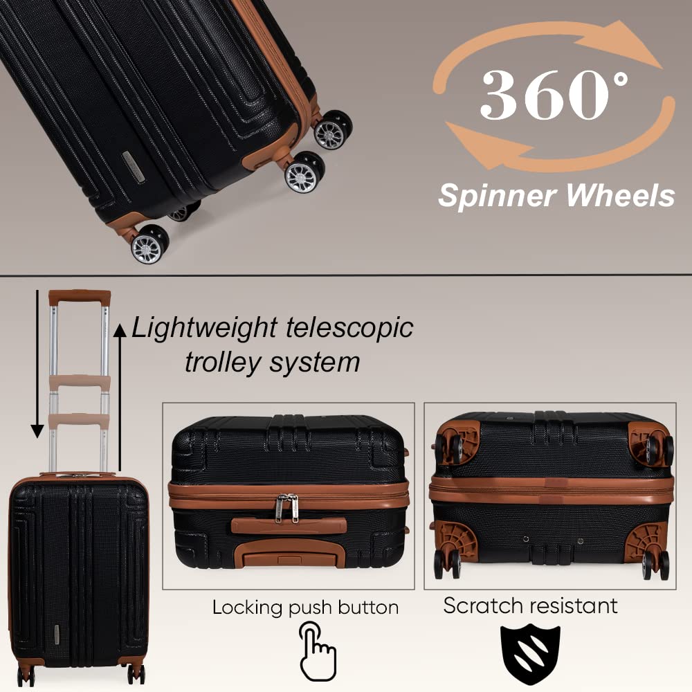 London Fog ABS Hard Shell Suitcase - 28