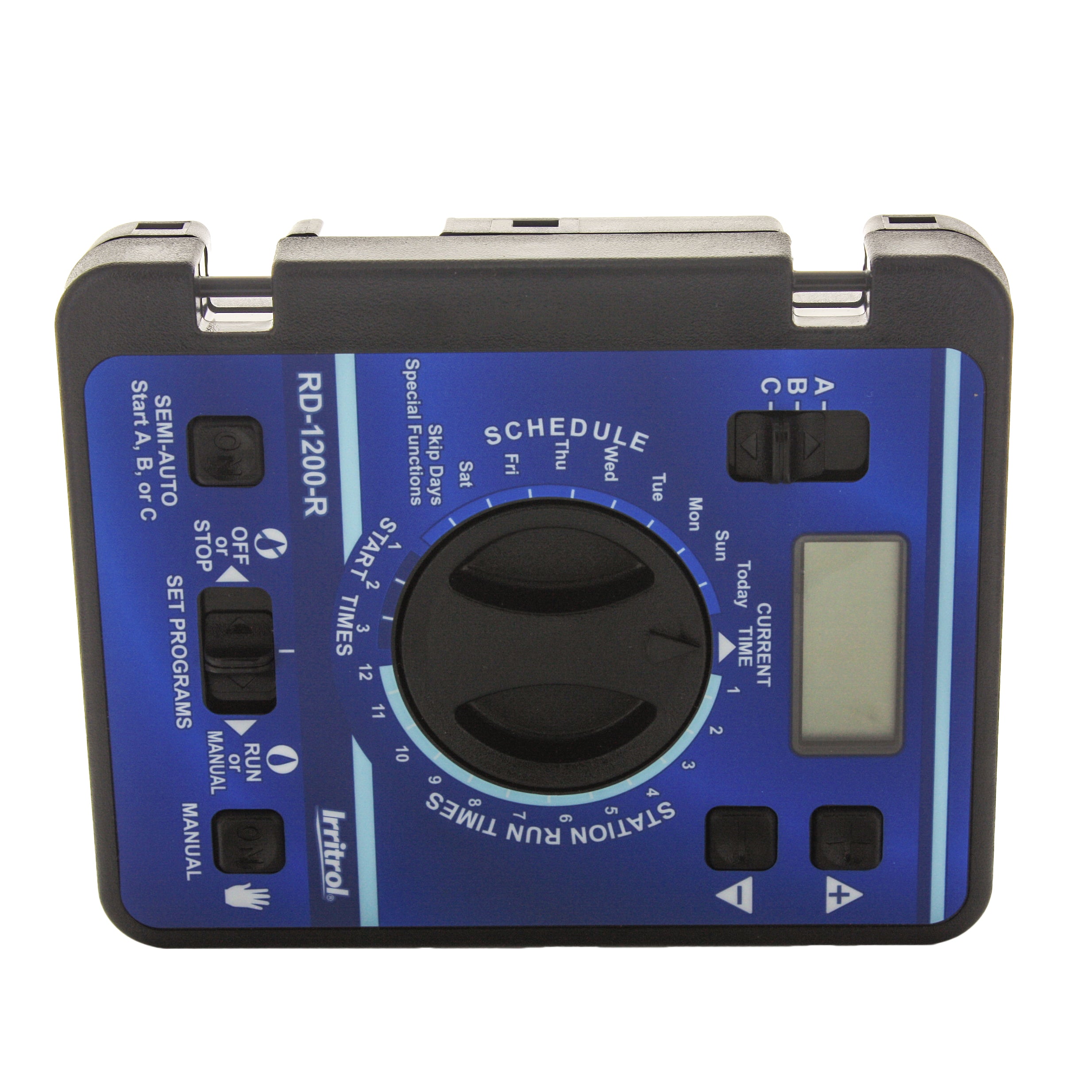 Irritrol RD12 MOD R 12 Station Replacement Front Panel - Compatible with Irrigation Systems - Easy DIY Installation for Home & Garden Sprinkler Control