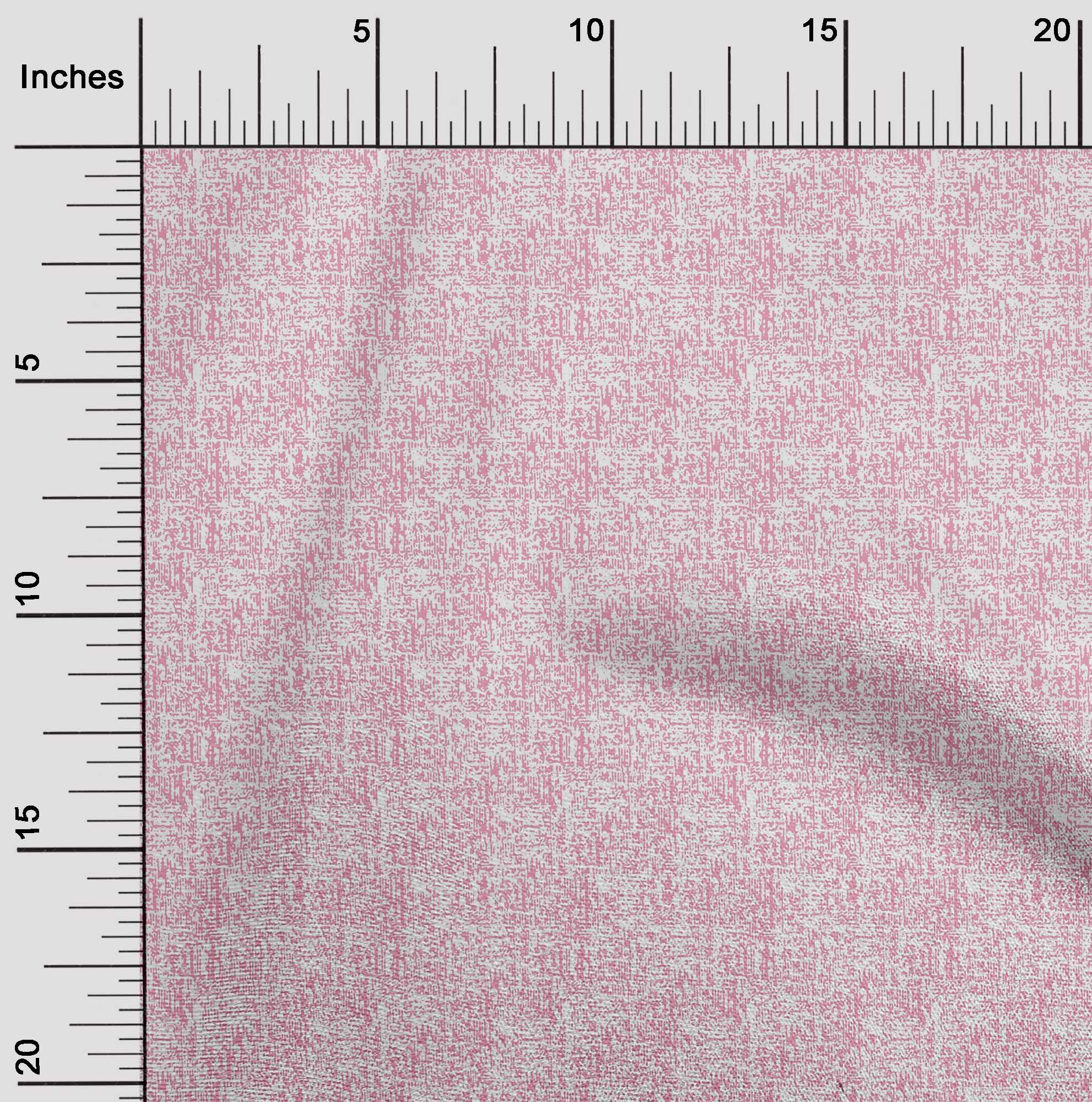 oneOone Viscose Chiffon Fabric - Soft Pink Abstract Print Dress Material 42 Inch Wide by The Yard | Perfect for DIY Dresses, Blouses & Home Decor Projects
