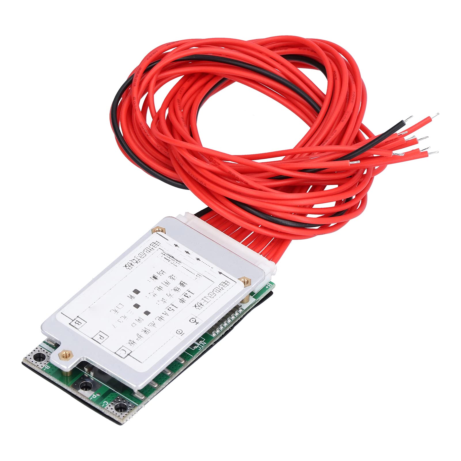 13S 48V Lithium Ion Battery Charger BMS - Safe & Reliable Aluminum Alloy Battery Module with Cable for E-Bike, Scooter & Electric Vehicles | Perfect for DIY Power Banks & Solar Energy Storage