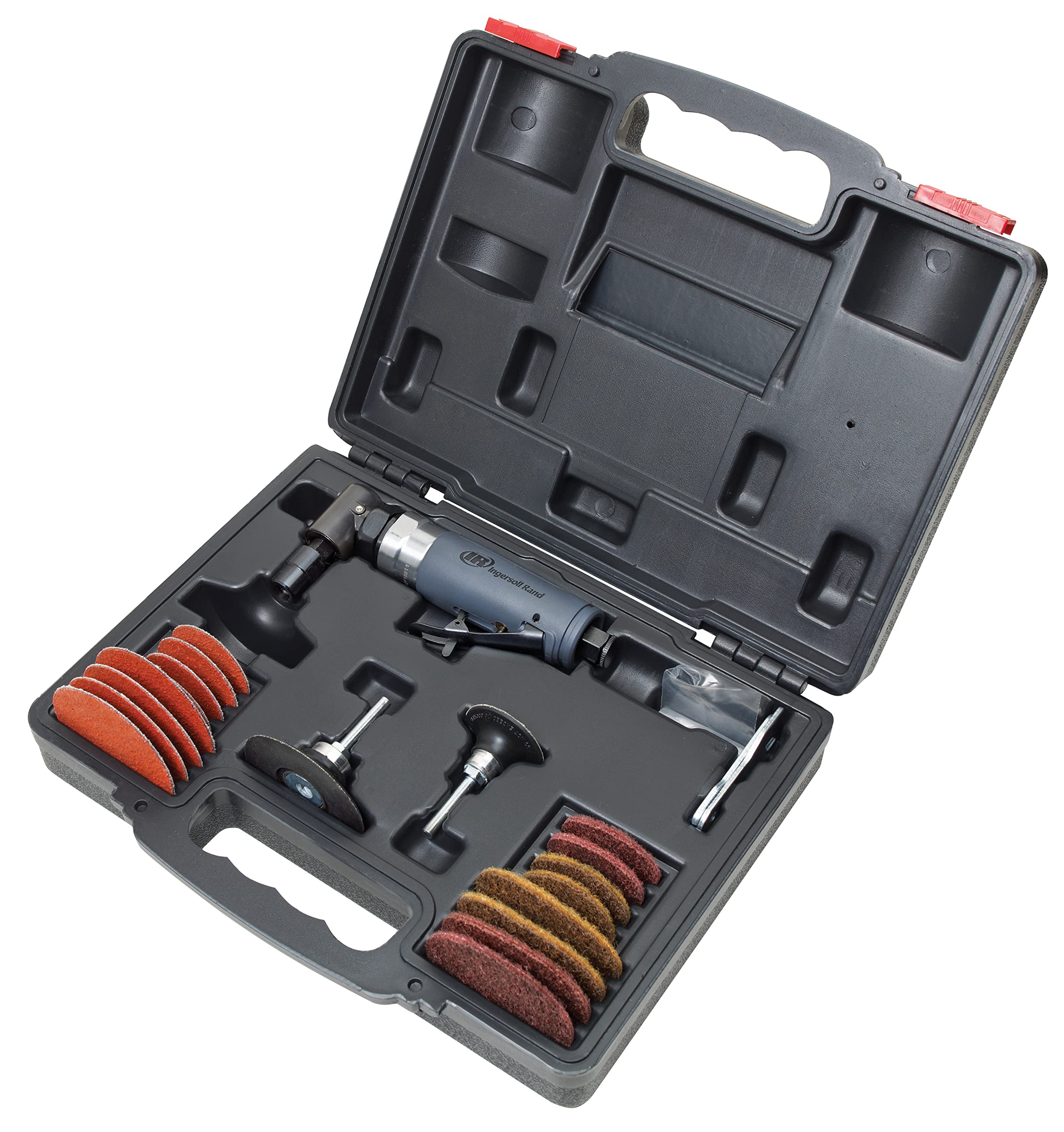 Ingersoll Rand 302BK Angle Air Die Grinder Kit with 2