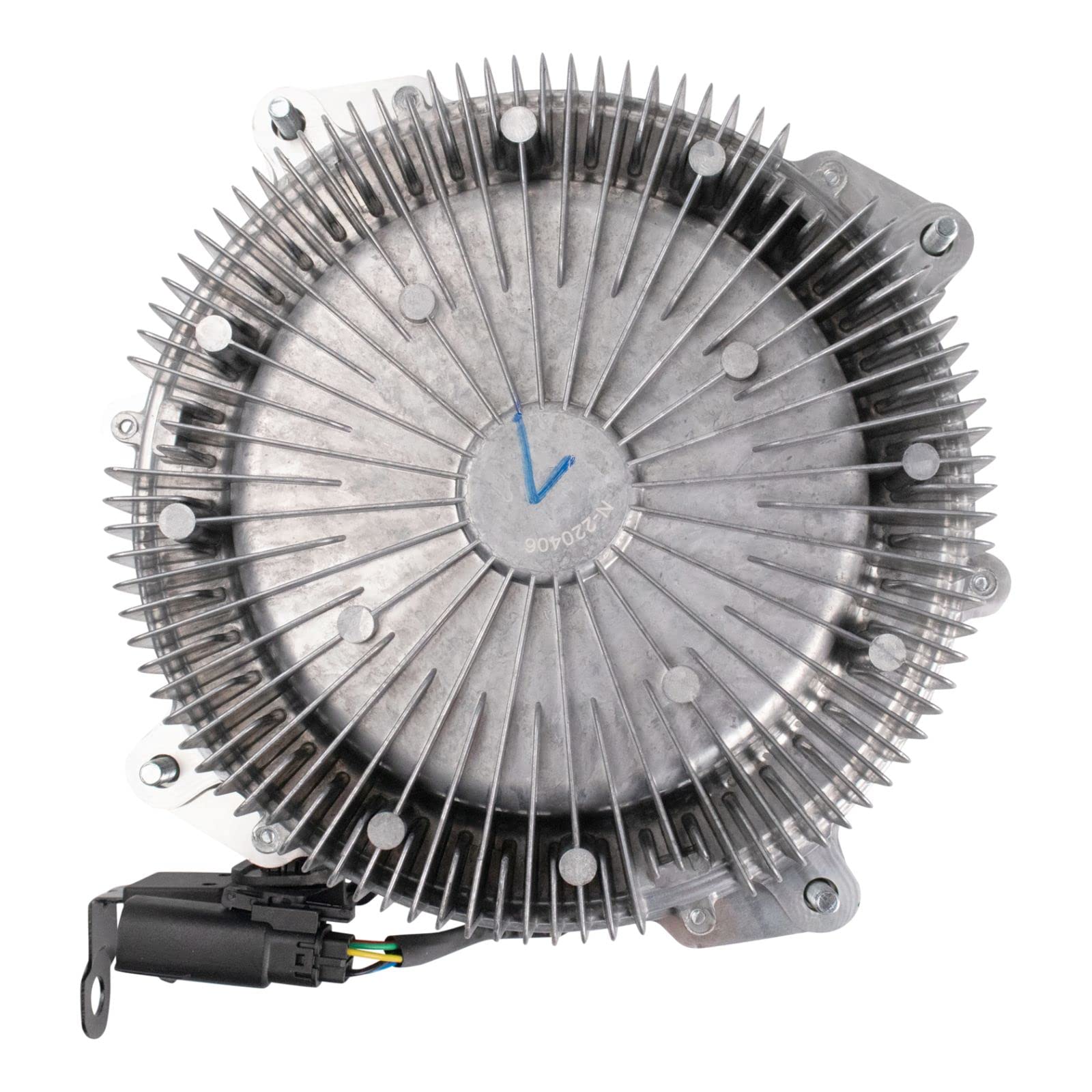 High Performance Electric Fan Clutch Replacement for 2011-2019 Ford F-250/F-350/F-450/F-550 Super Duty & 2016-2018 F650/F750 Trucks - Perfect for Cooling System Upgrades and Heavy Duty Towing