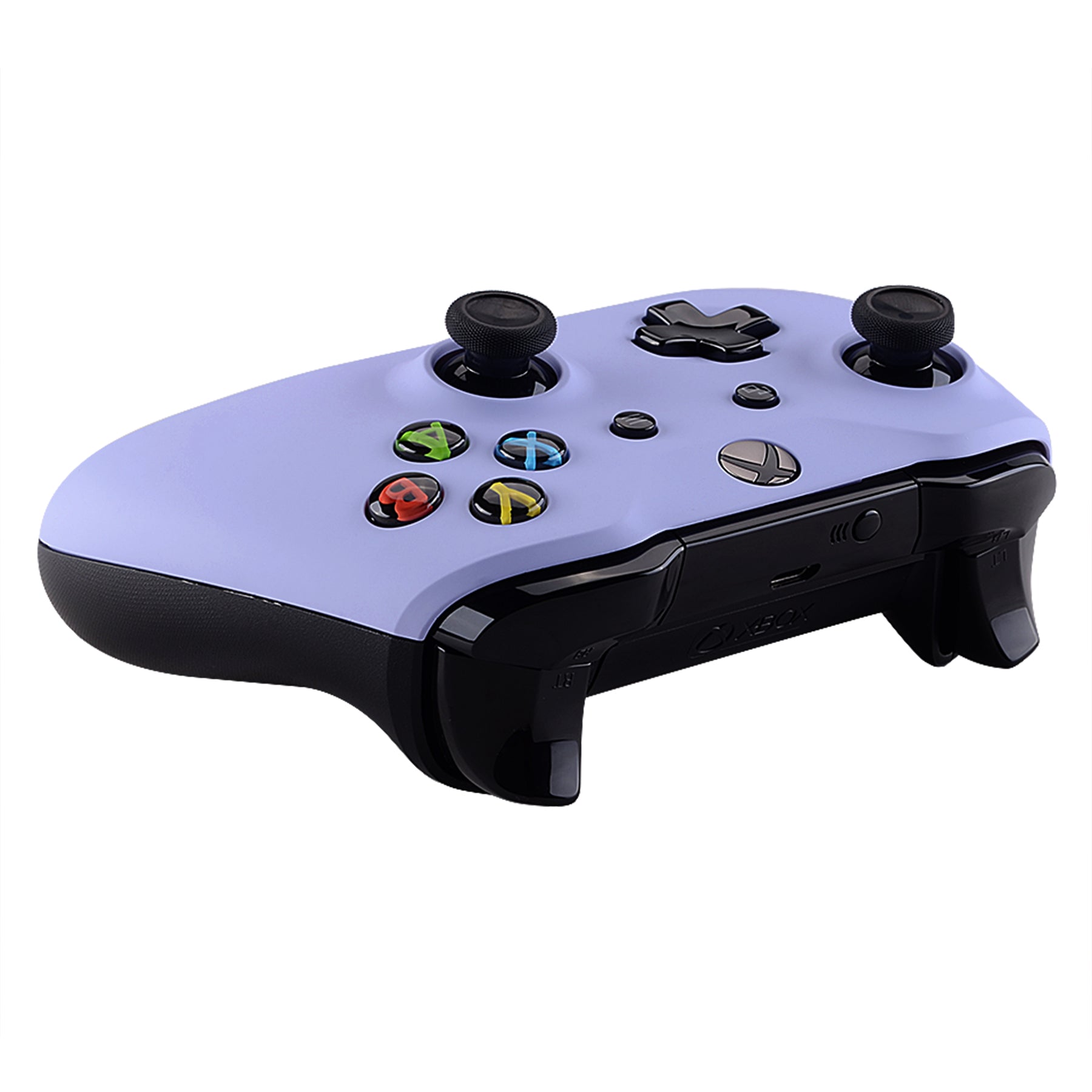 ExtremeRate Light Violet Controller Faceplate Cover & Front Housing Shell Replacement Kit for Xbox One S/X (Model 1708) - Custom Gaming Shell Case for Enhanced Gameplay Experience