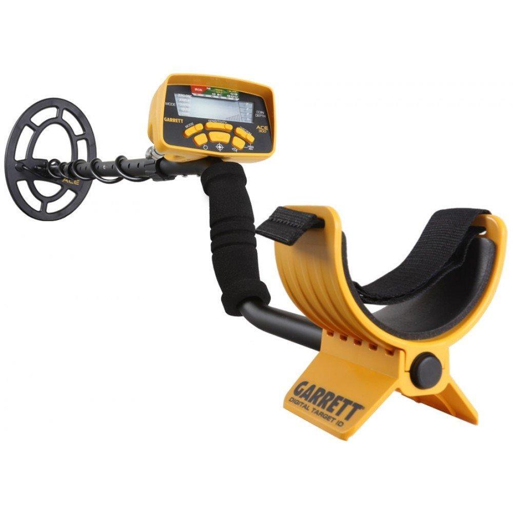 Garrett ACE 300 Metal Detector with Waterproof Coil - Professional Gold & Treasure Hunting Equipment for Beach, Park & Outdoor Adventures