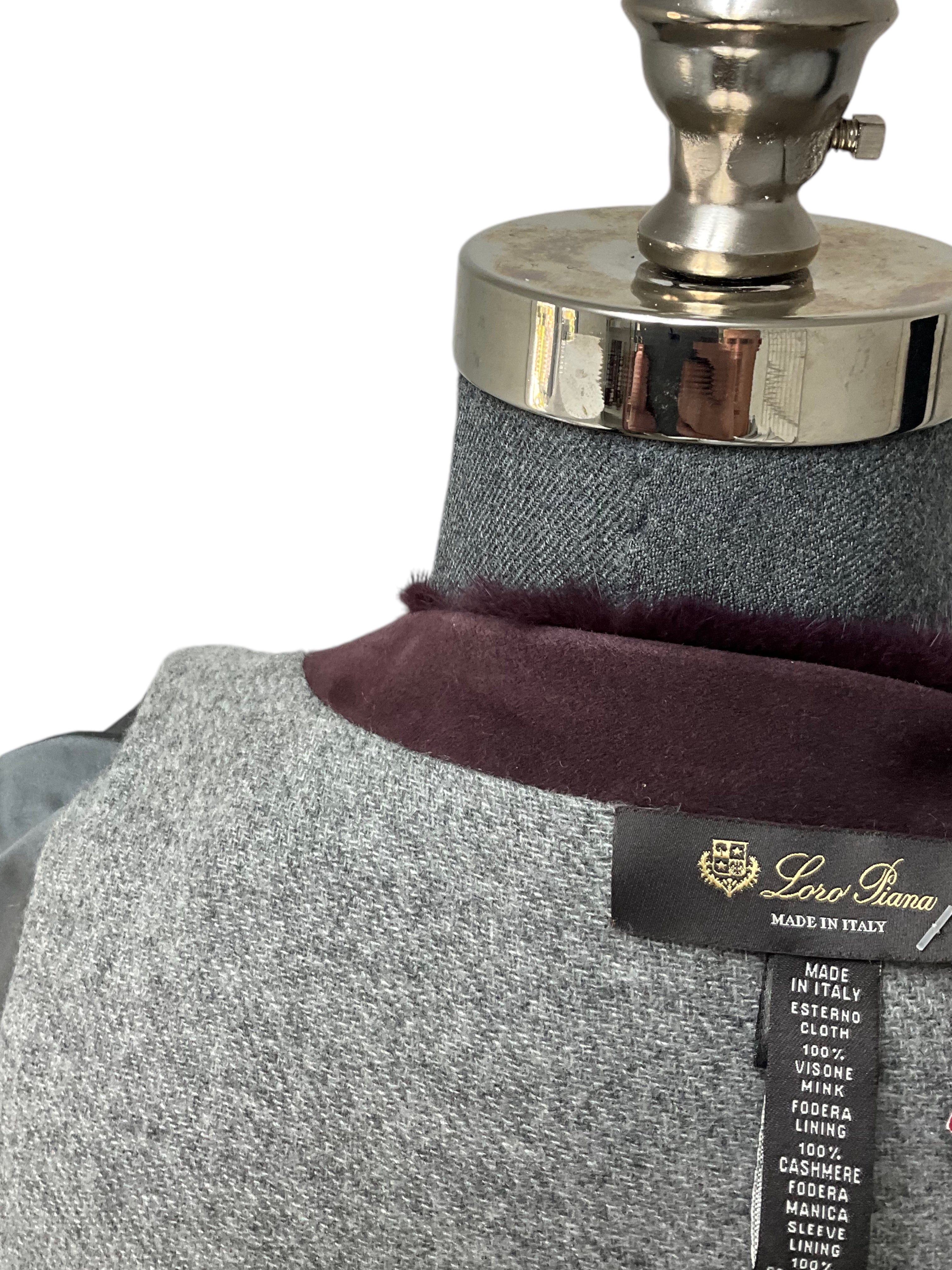 LORO PIANA Luxury Mink Fur Cape - One Size Fits All - Elegant Winter Outerwear for Women | Perfect for Parties, Weddings & Formal Events